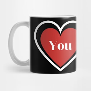 Red heart: Sweetheart Mug